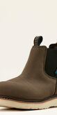 Rebar Wedge Chelsea Waterproof Composite Toe Work Boot 3-4 Front